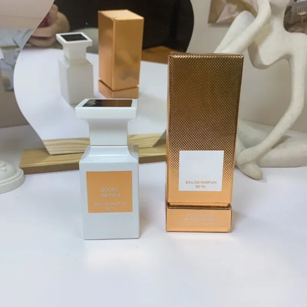 Soleil De Feu Eau de Parfum – Warm Amber & Woody Luxury Fragrance