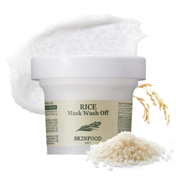 Beauty Skin Rice Mask Wash Off – Brightening & Nourishing Face Mask