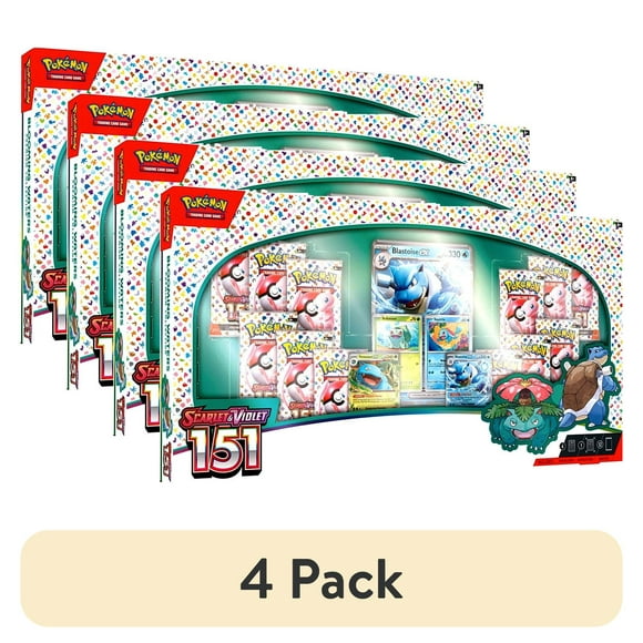 4 Pack Pokémon TCG – Blooming Waters Premium Collection