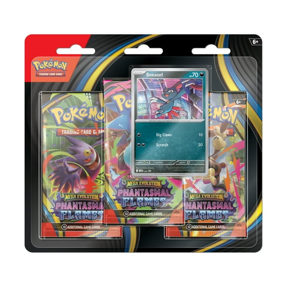 Pokémon Mewtwo Phantasmal Flames 3-Pack Blister